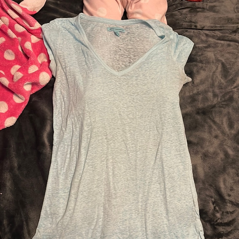 Light blue American eagle outfitters shirt